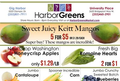 Harbor Greens Market Weekly Ad September 2 - 8, 2026