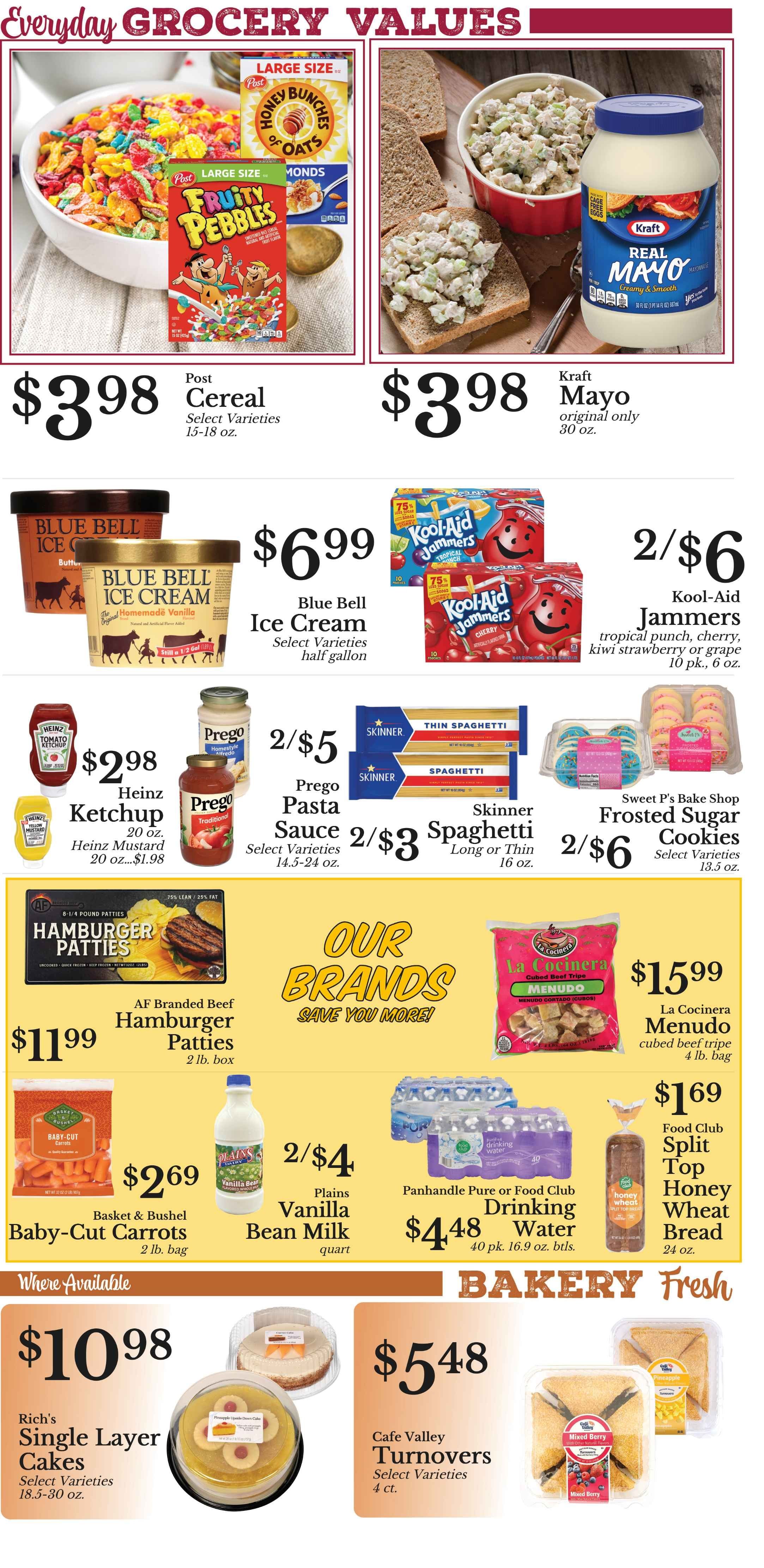 S&S Supermarket Weekly Ad August 30 - September 5, 2026