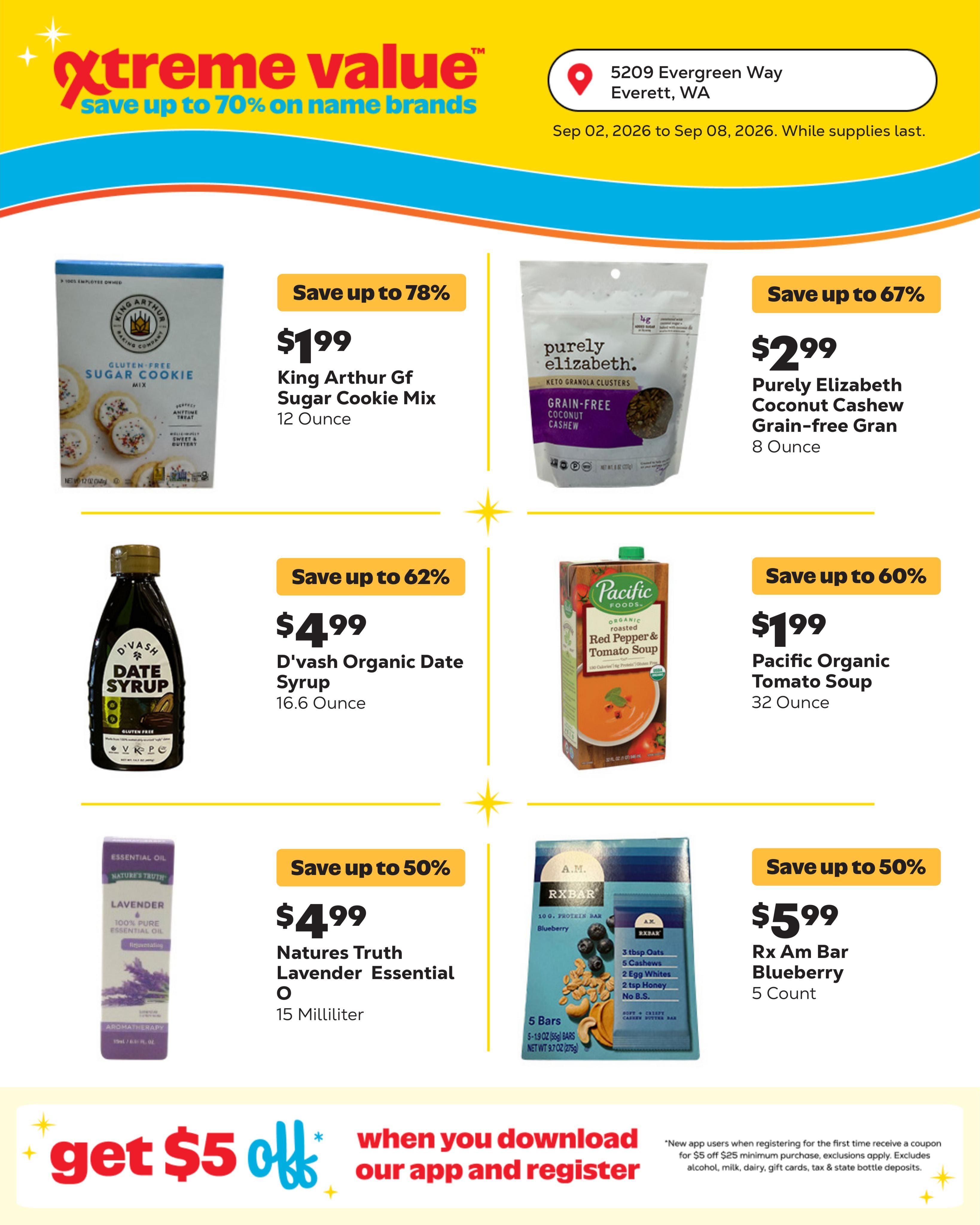 Grocery Outlet (Everett Area, WA) Weekly Ad September 2 - 8, 2026