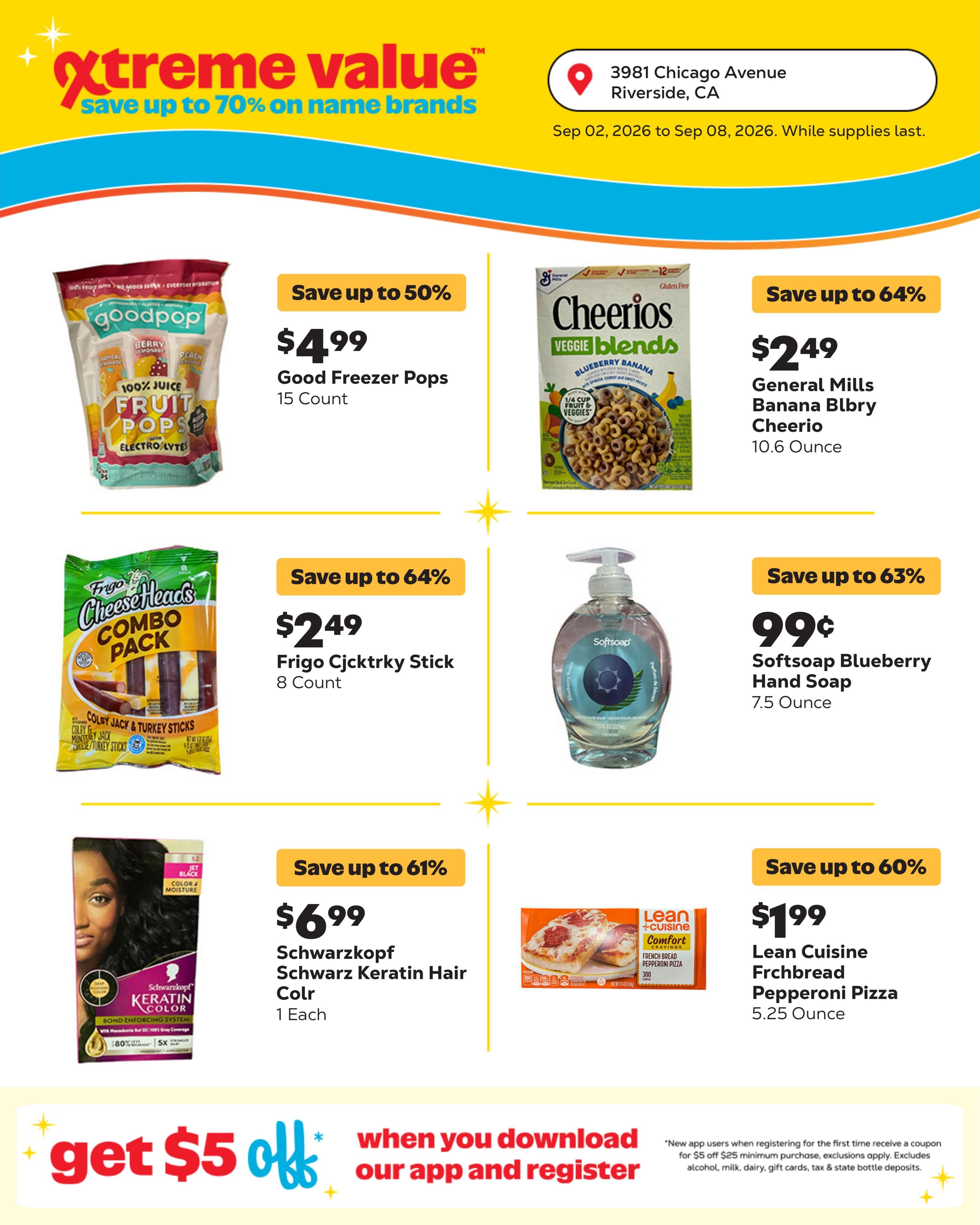 Grocery Outlet (Moreno Valley-Riverside Area, CA) Weekly Ad September 2 - 8, 2026