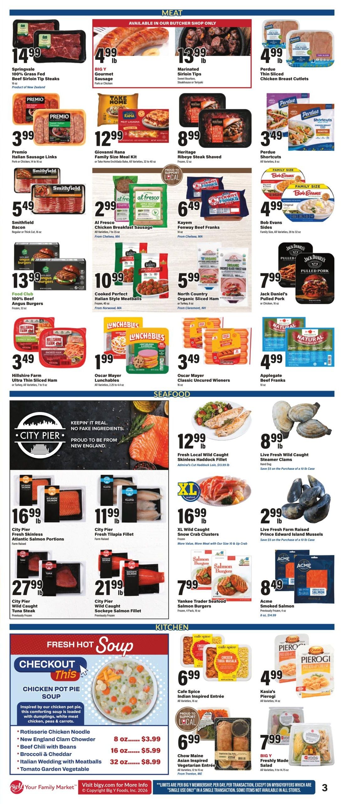 Big Y (Allston Area, MA) Weekly Ad September 3 - 9, 2026