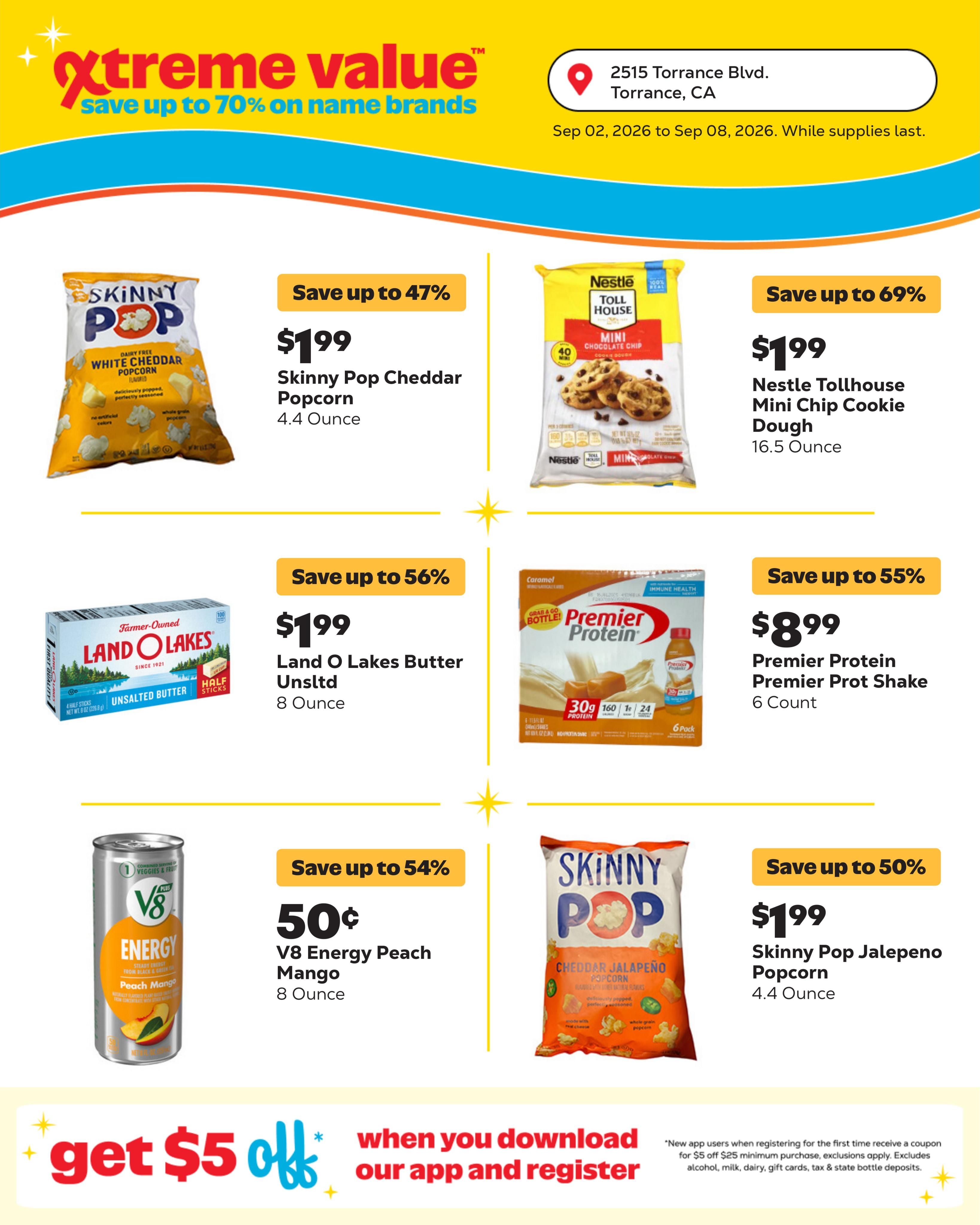 Grocery Outlet (Torrance Area, CA) Weekly Ad September 2 - 8, 2026