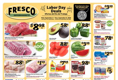 Fresco Y Mas (Boca Raton Area, FL) Weekly Ad September 2 - 8, 2026