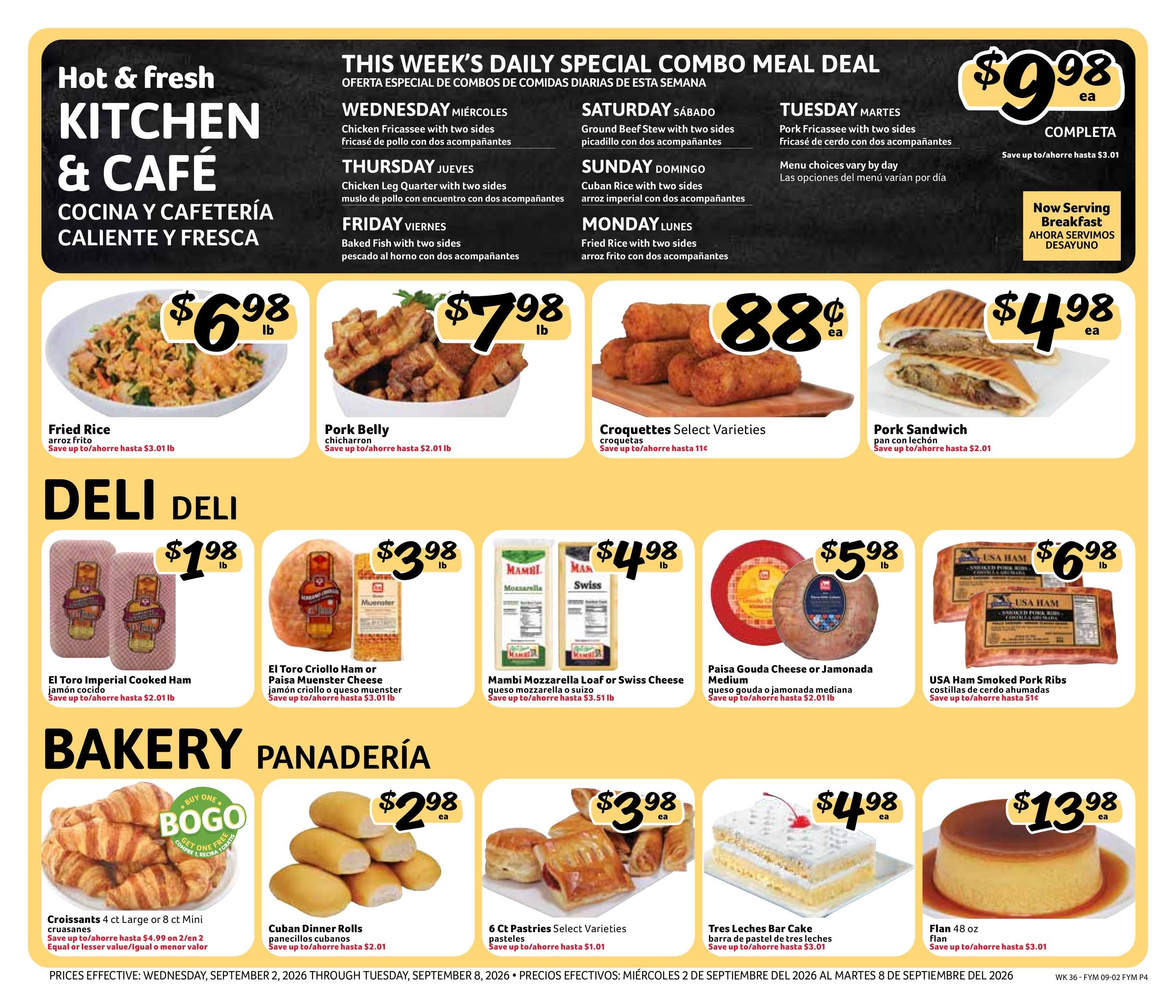 Fresco Y Mas (Boca Raton Area, FL) Weekly Ad September 2 - 8, 2026