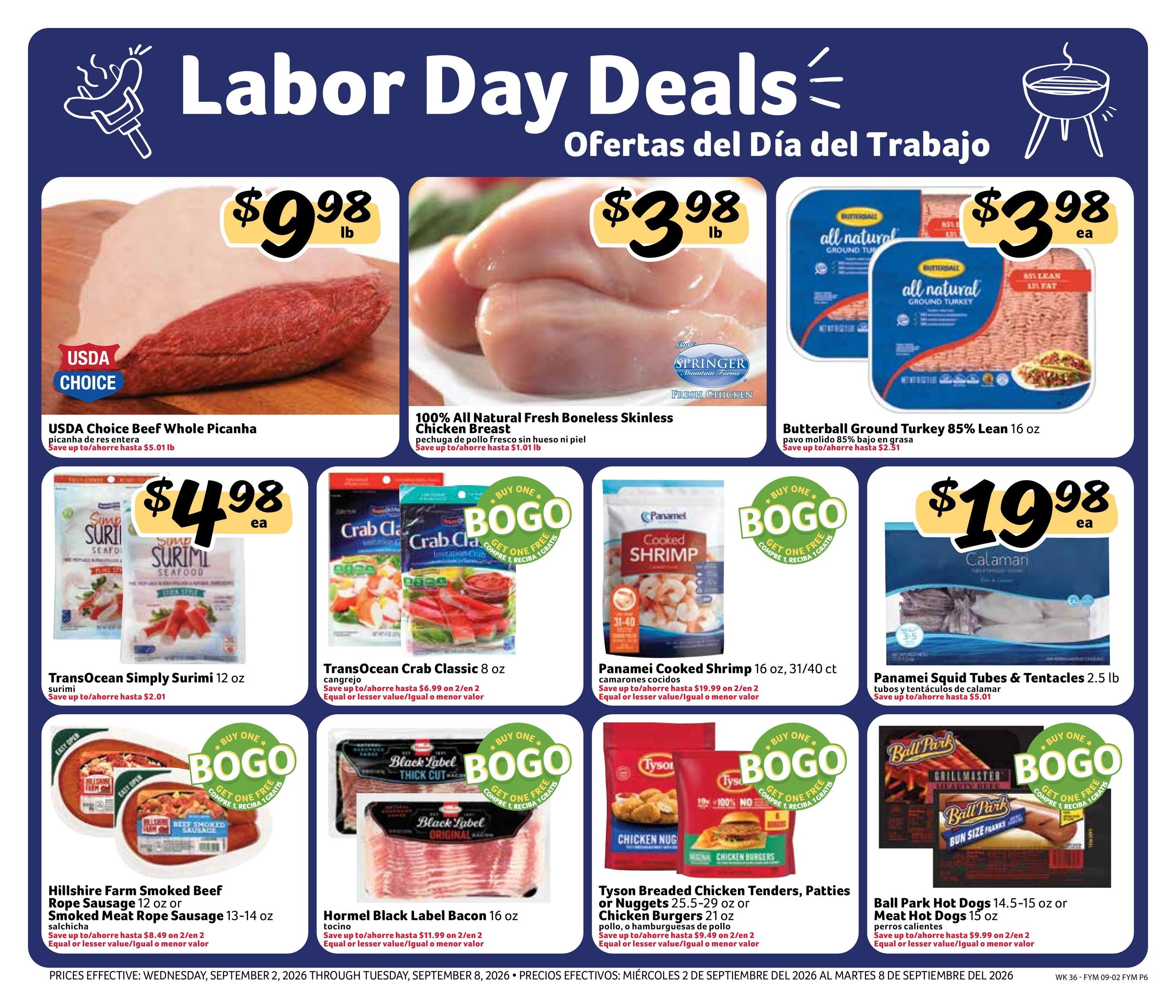Fresco Y Mas (Boca Raton Area, FL) Weekly Ad September 2 - 8, 2026