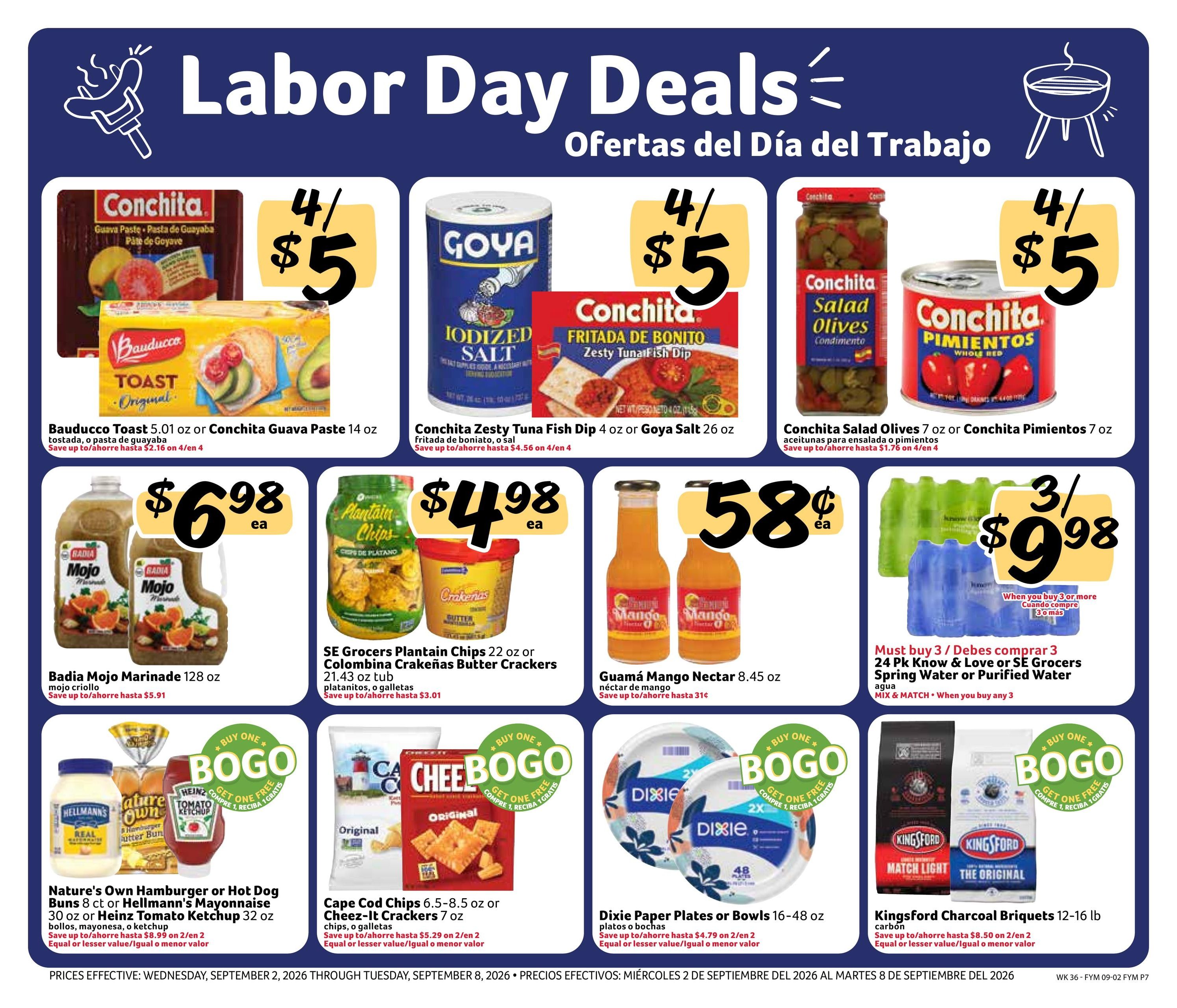 Fresco Y Mas (Boca Raton Area, FL) Weekly Ad September 2 - 8, 2026