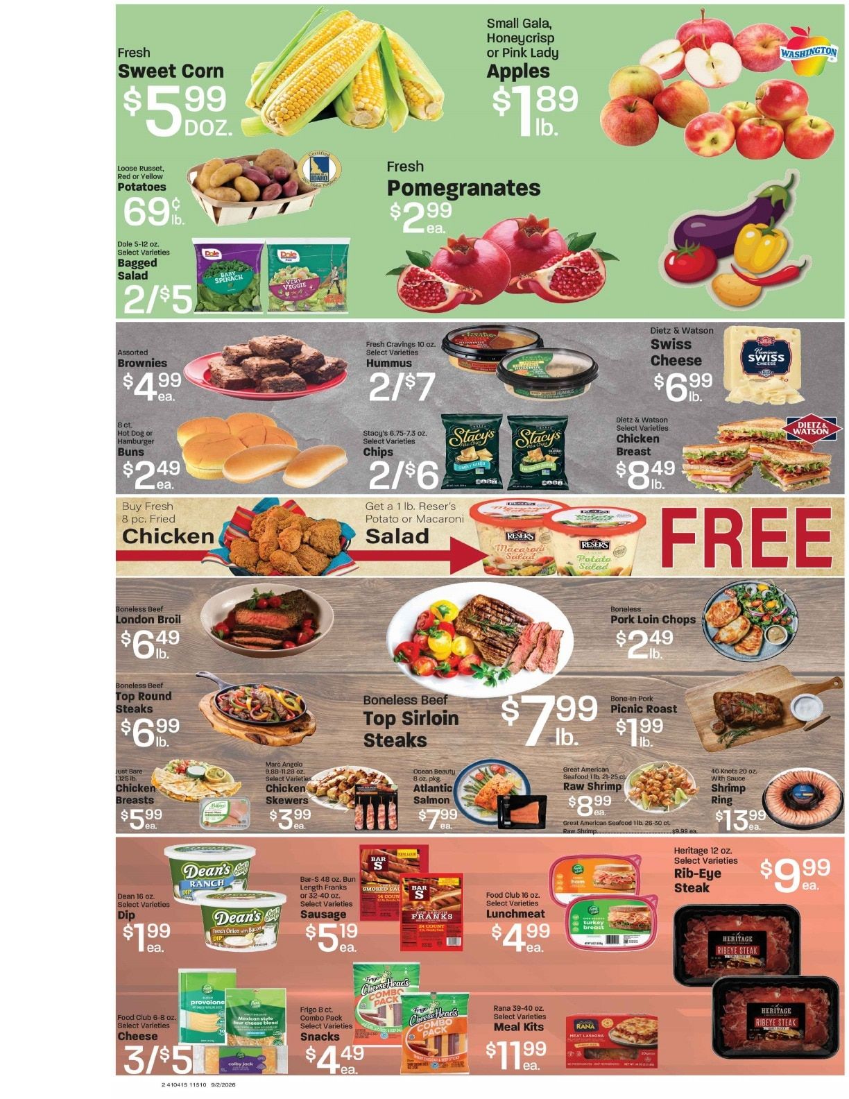 Glazier's Market Weekly Ad September 2 - 8, 2026