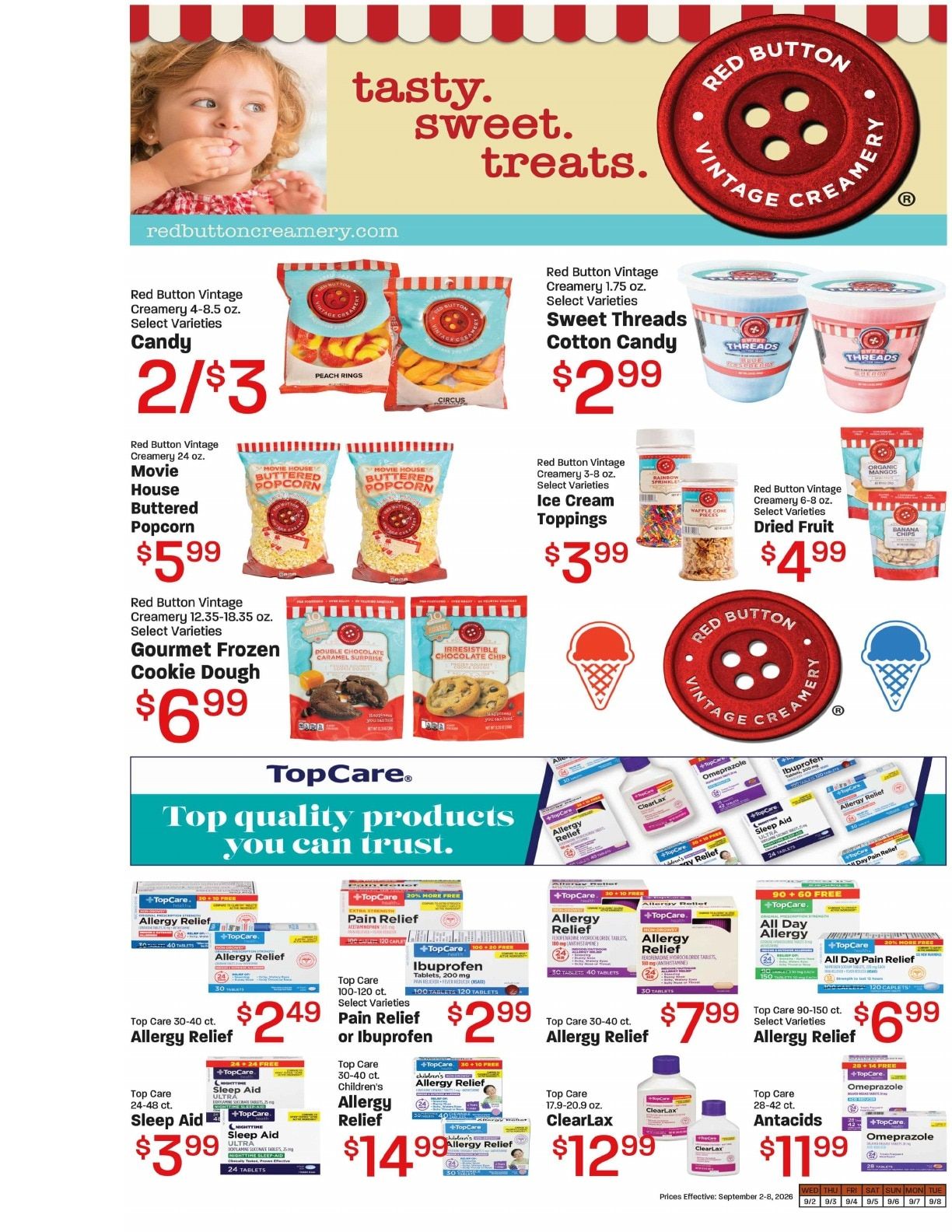 Glazier's Market Weekly Ad September 2 - 8, 2026
