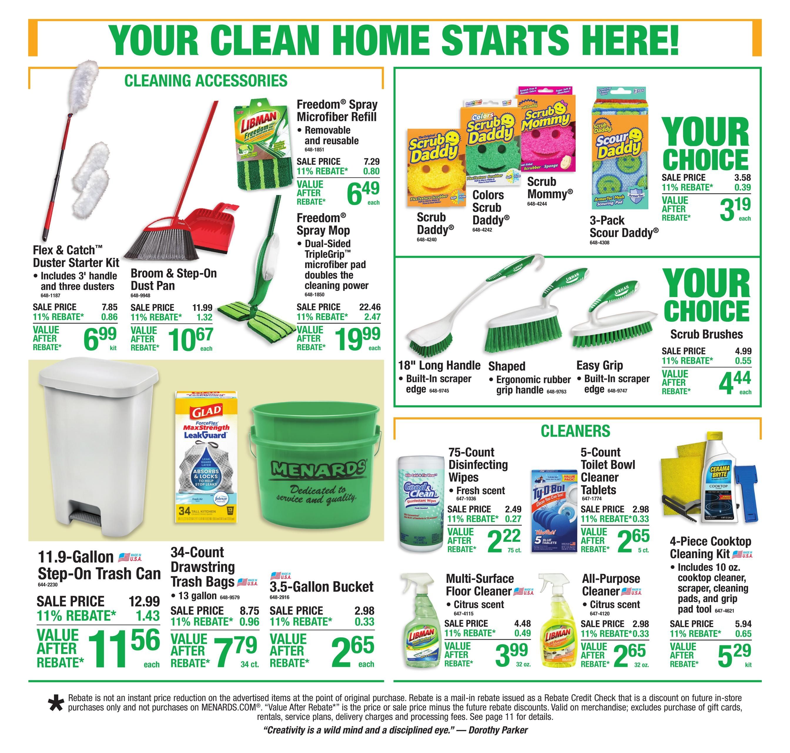 Menards (Allen Park Area, MI) 11% Rebate Sale Weekly Ad September 2 - 13, 2026