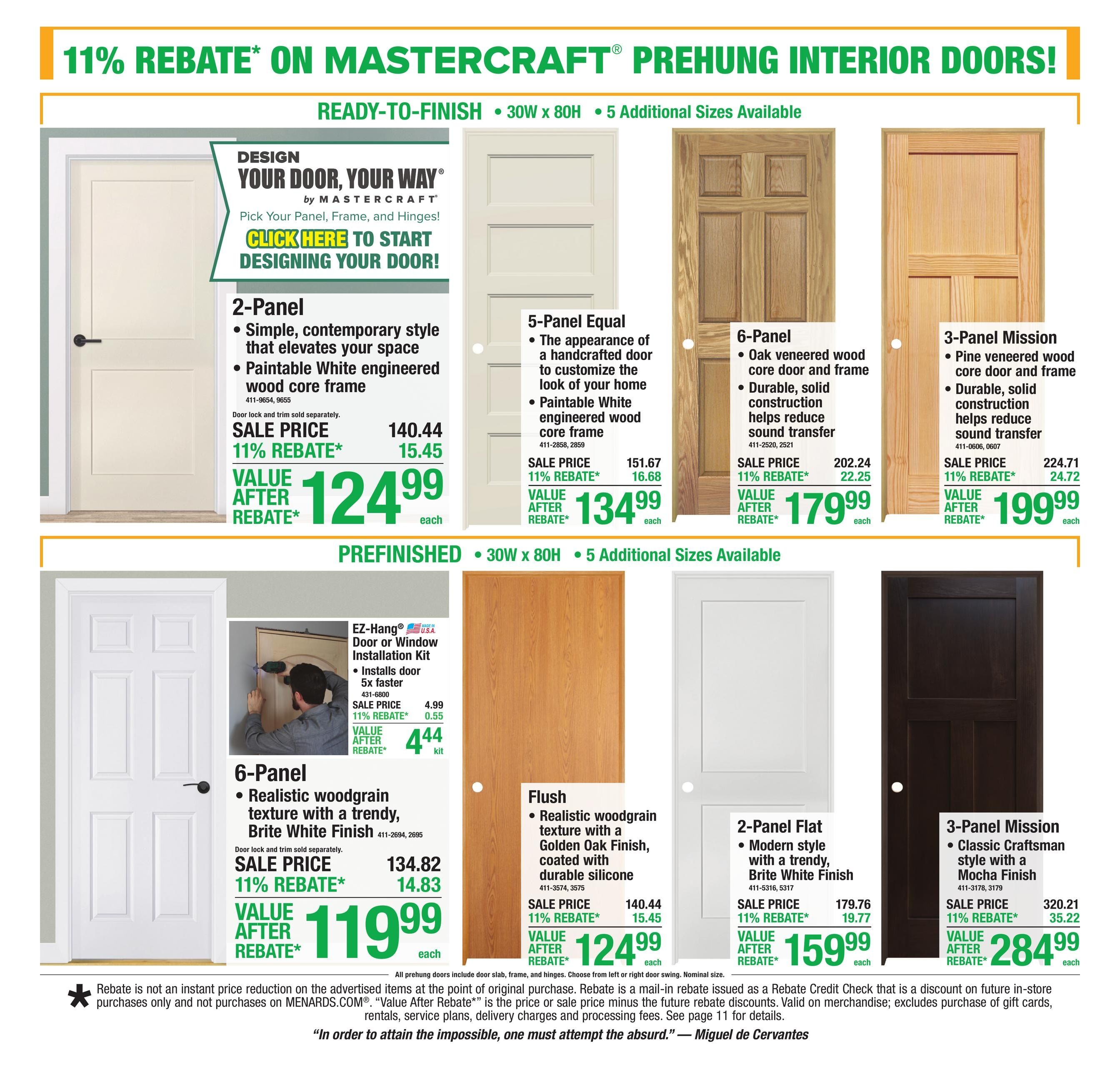Menards (Allen Park Area, MI) 11% Rebate Sale Weekly Ad September 2 - 13, 2026