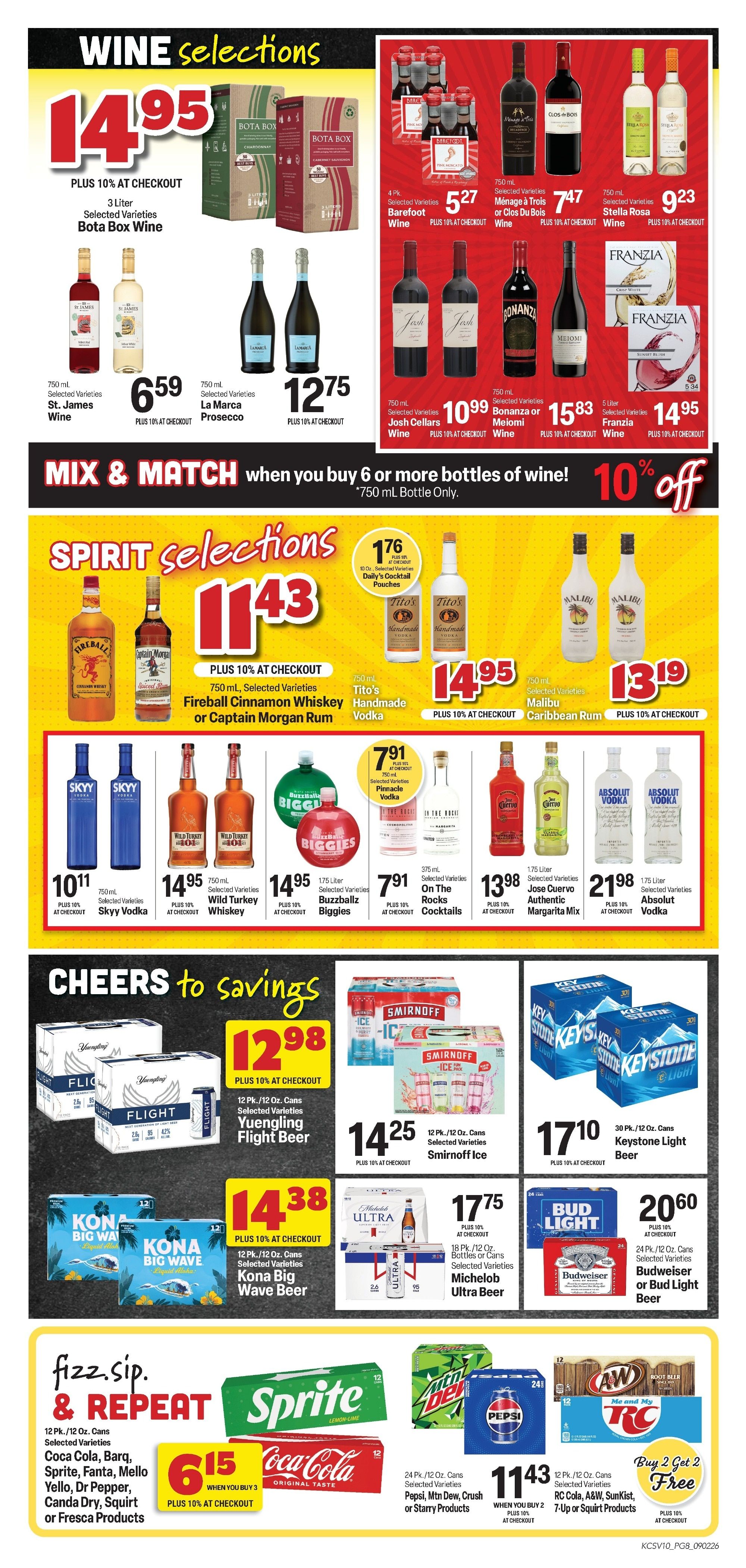 King Cash Saver (Lebanon, MO) Weekly Ad September 2 - 15, 2026