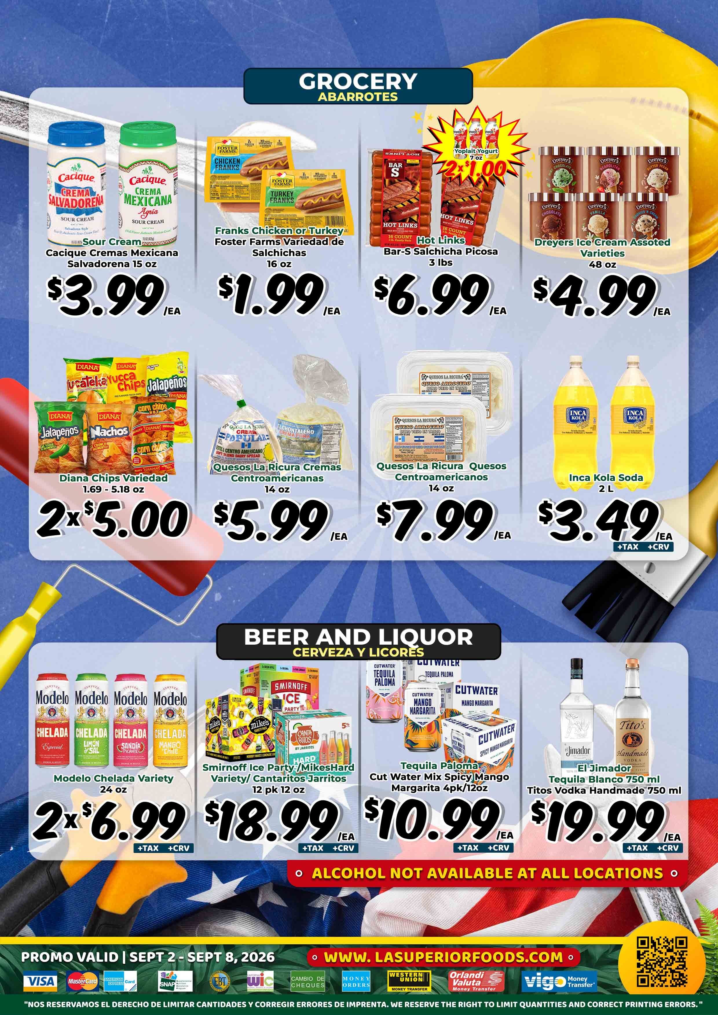La Superior Mercados Weekly Ad September 2 - 8, 2026