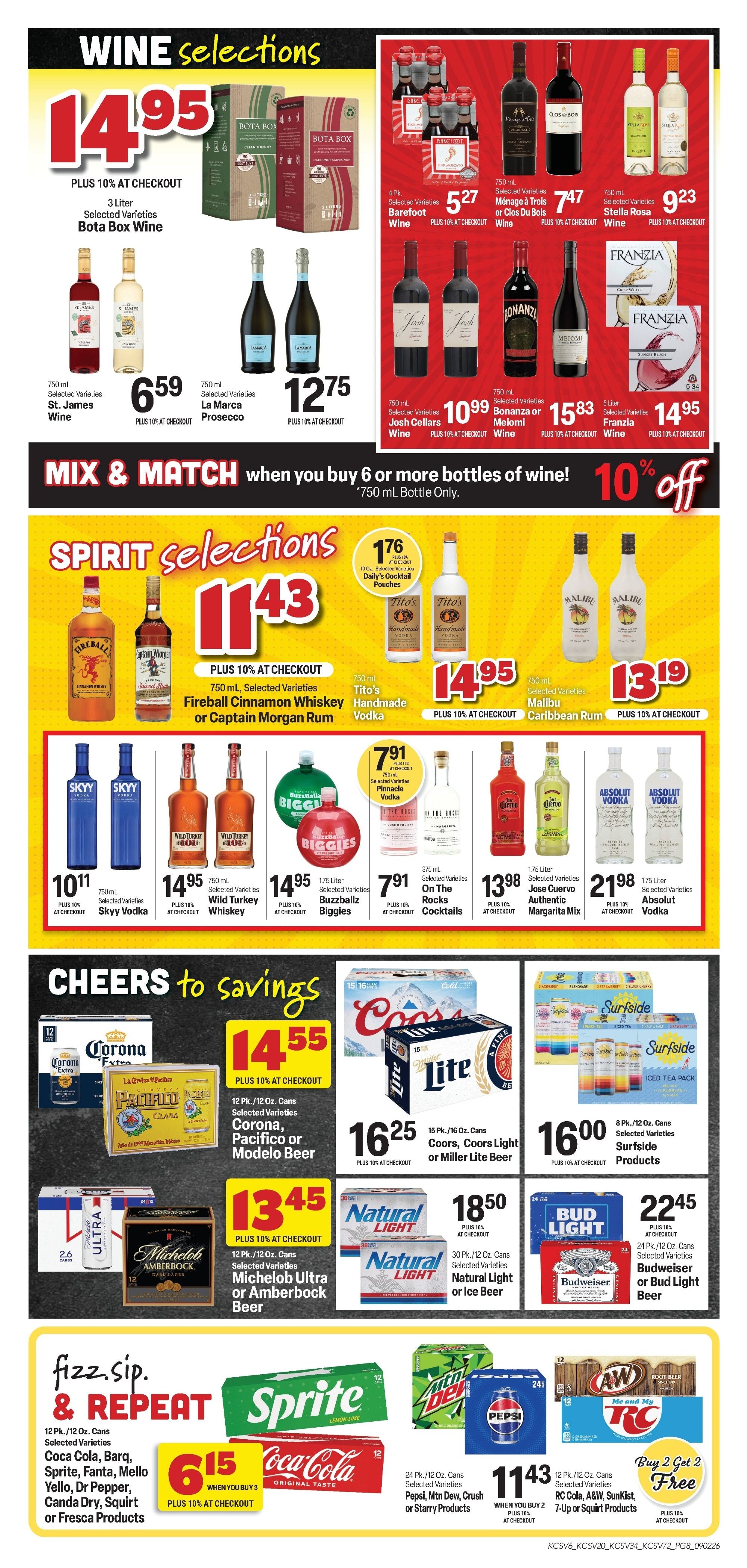 King Cash Saver (Ozark, MO) Weekly Ad September 2 - 15, 2026