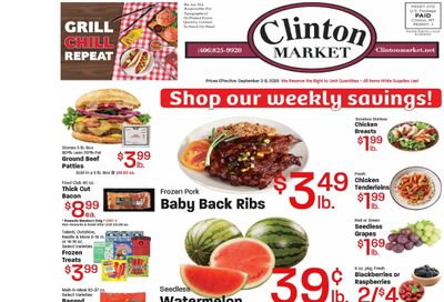 Clinton Market Weekly Ad September 2 - 8, 2026