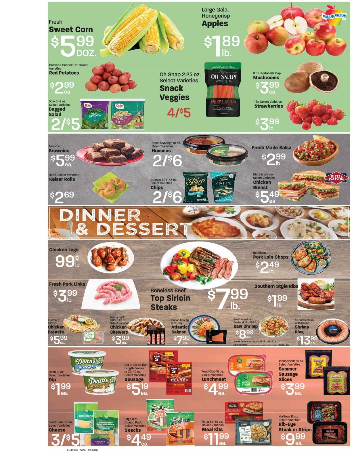Clinton Market Weekly Ad September 2 - 8, 2026