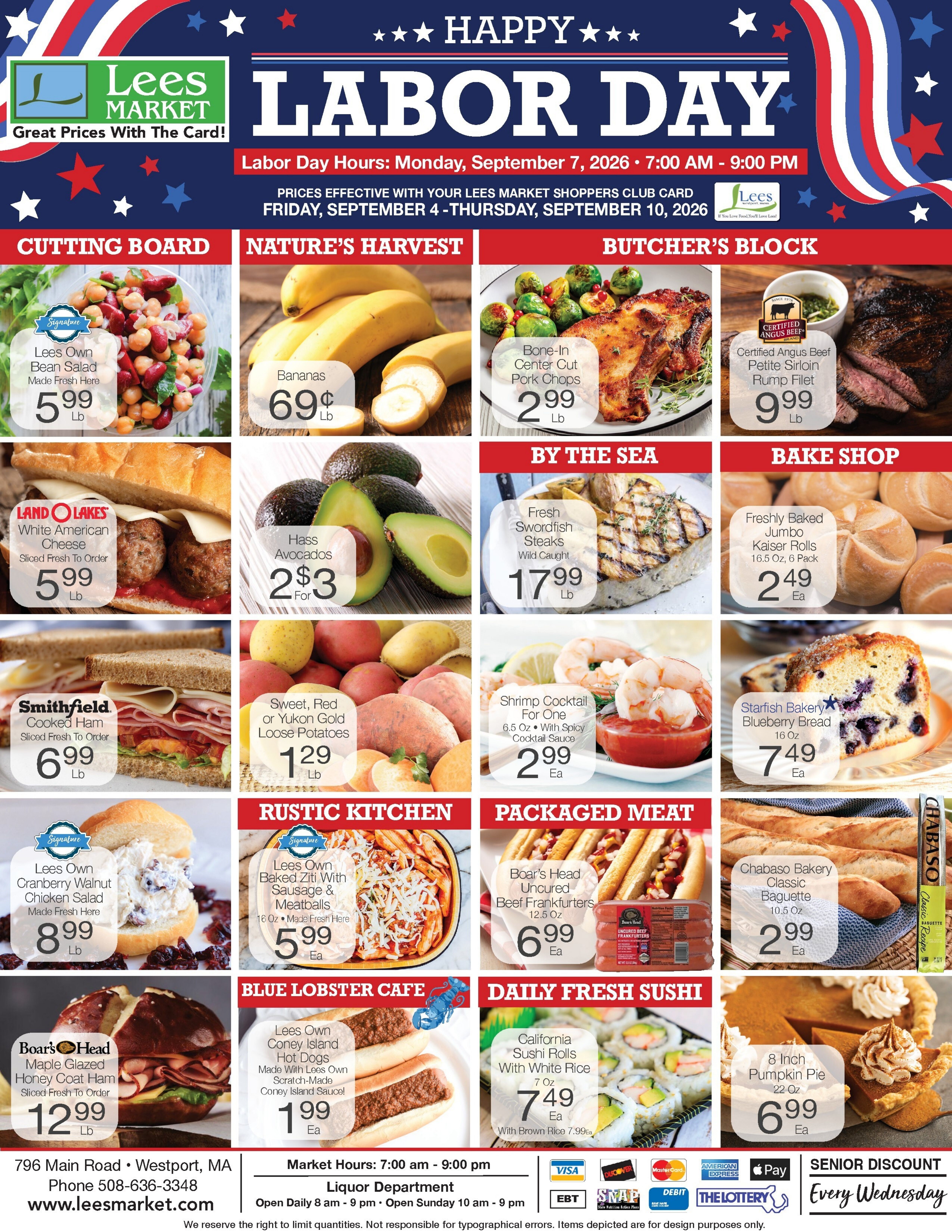 Lee's Market Weekly Ad September 4 - 10, 2026