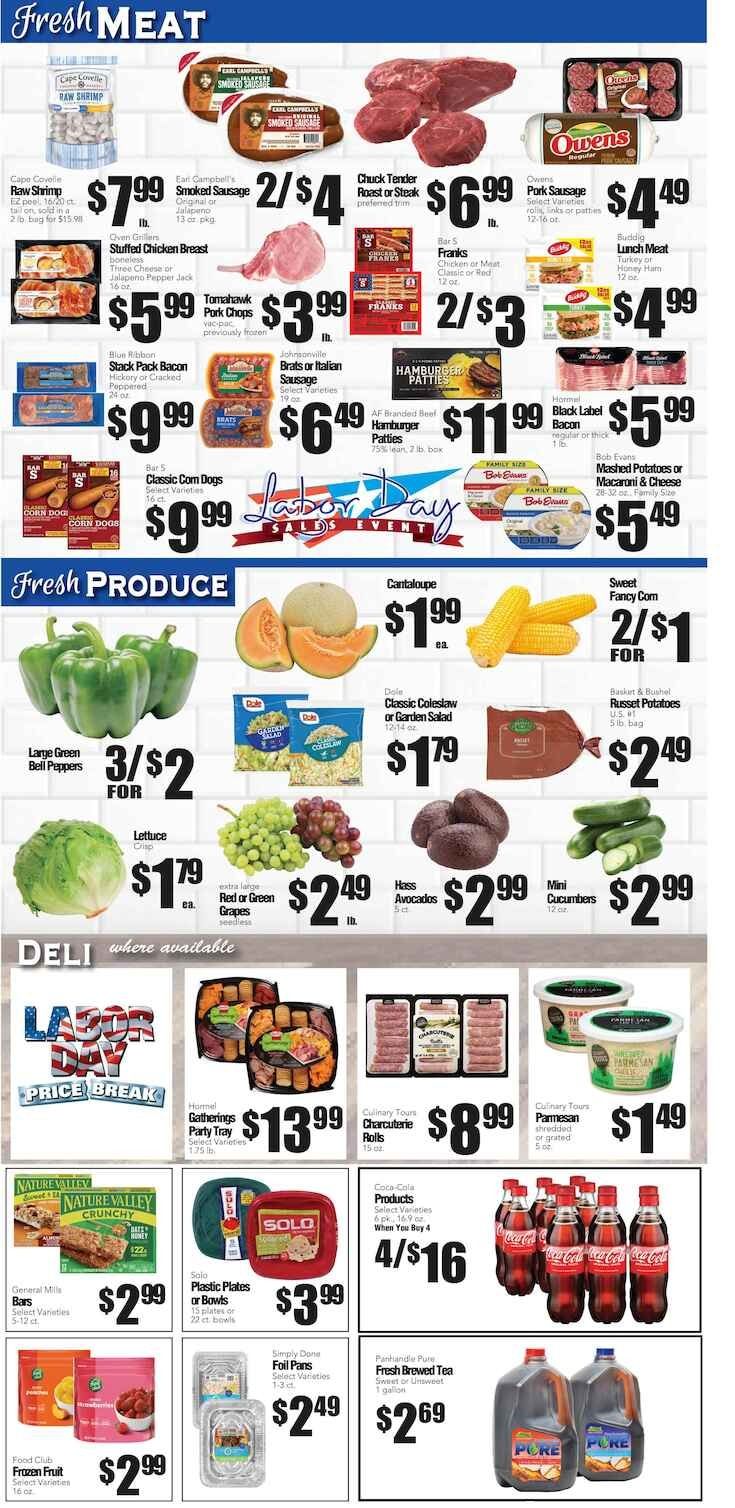 Clayton Ranch Market Weekly Ad September 2 - 8, 2026