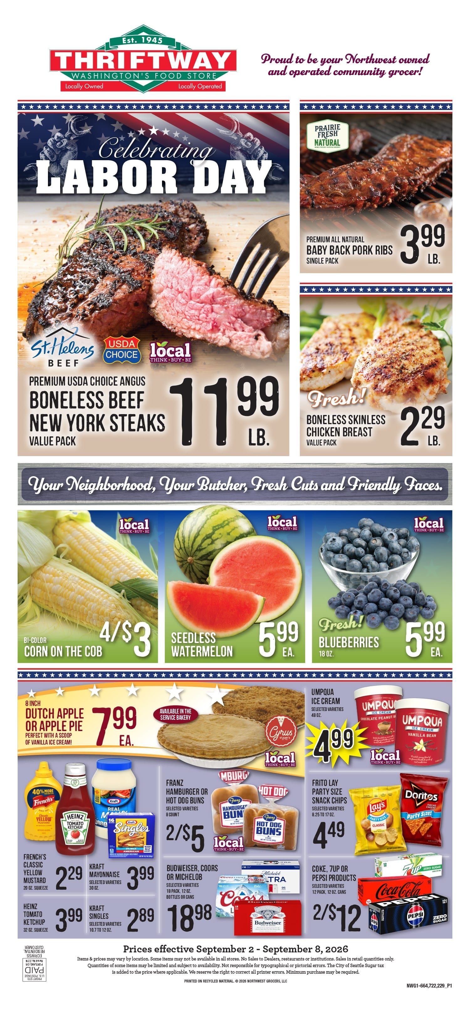 Forks Outfitters Weekly Ad September 2 - 8, 2026