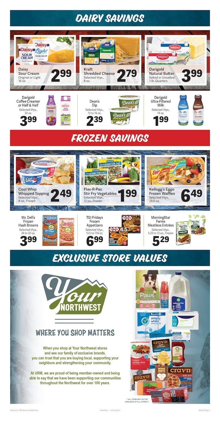 Grant's Family Foods Weekly Ad September 2 - 8, 2026