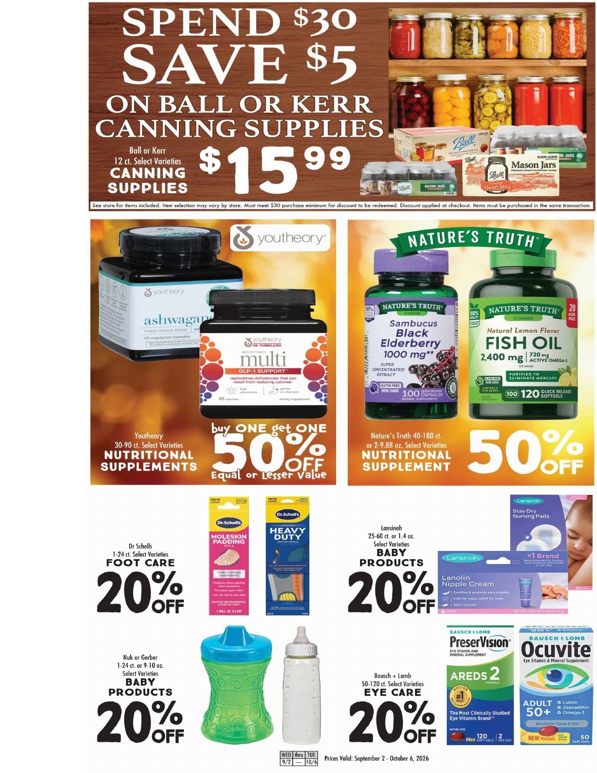 Dick's Market BOGO Savings Weekly Ad September 2 - October 6, 2026