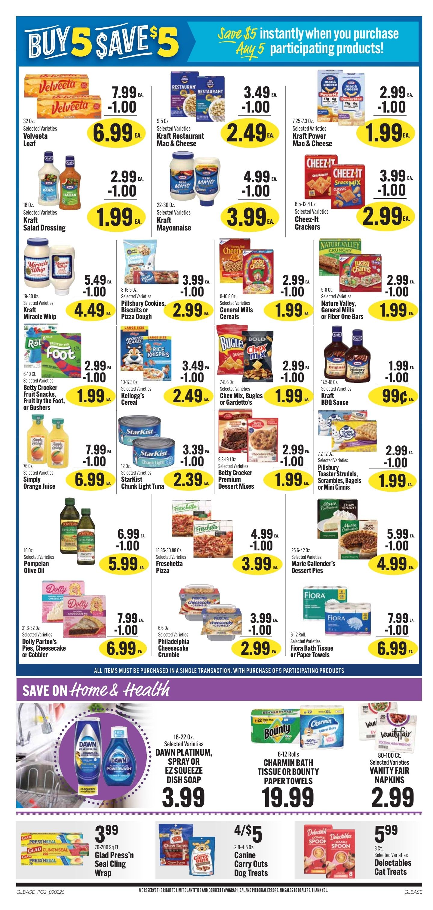 Bender's Foods (Bellevue, IA) Weekly Ad September 2 - 8, 2026