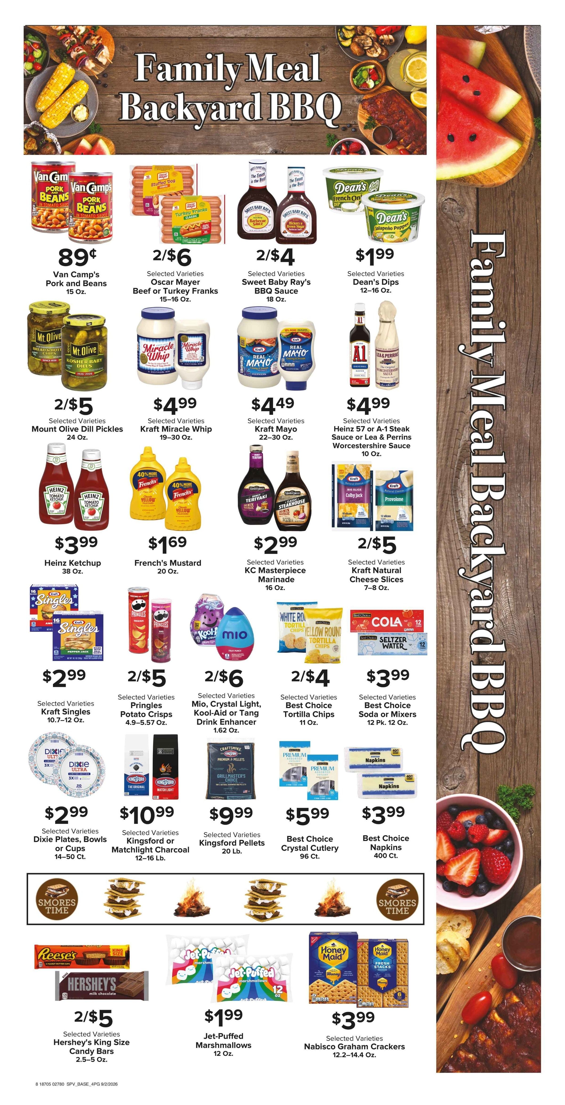 Muncy's Supermarket Labor Day -- Family Vibes Outside Weekly Ad September 2 - 8, 2026
