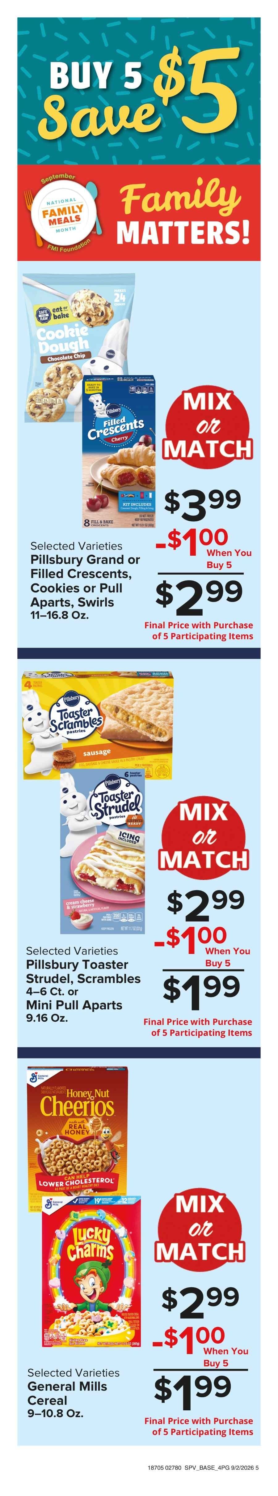 Muncy's Supermarket Labor Day -- Family Vibes Outside Weekly Ad September 2 - 8, 2026