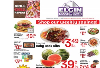Elgin Foodtown Weekly Ad September 2 - 8, 2026