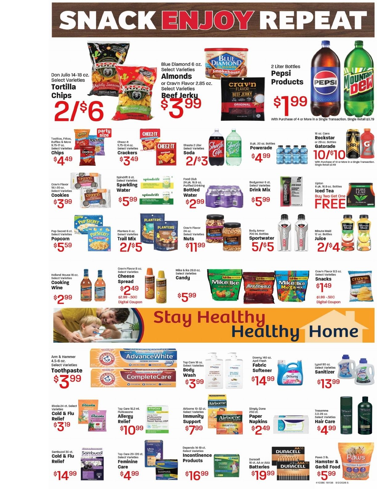 Elgin Foodtown Weekly Ad September 2 - 8, 2026