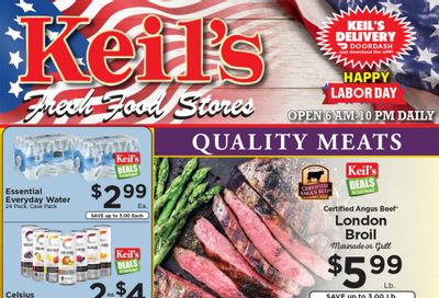 Keil's Fresh Food Stores Weekly Ad September 2 - 8, 2026