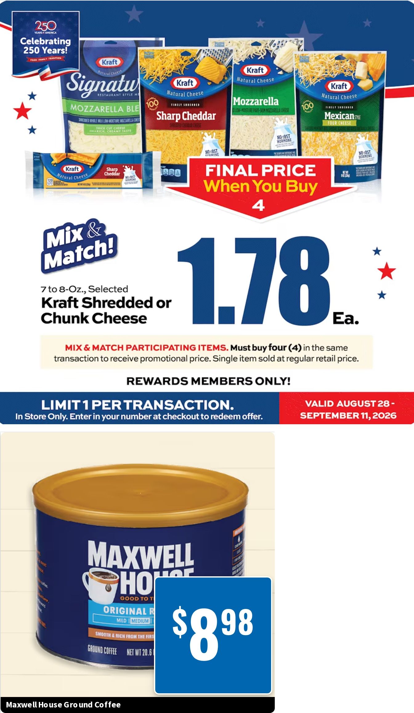 Wakefield Market Weekly Ad September 2 - 8, 2026