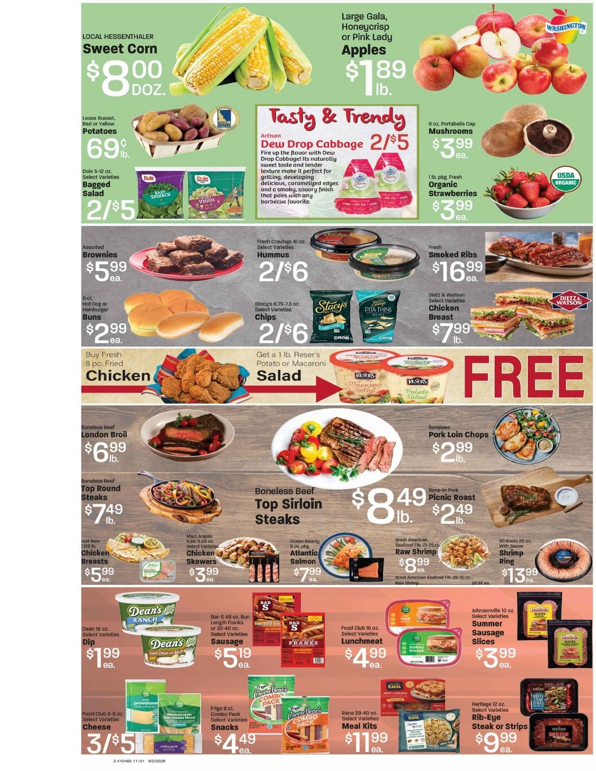 Mack's Market Weekly Ad September 2 - 8, 2026