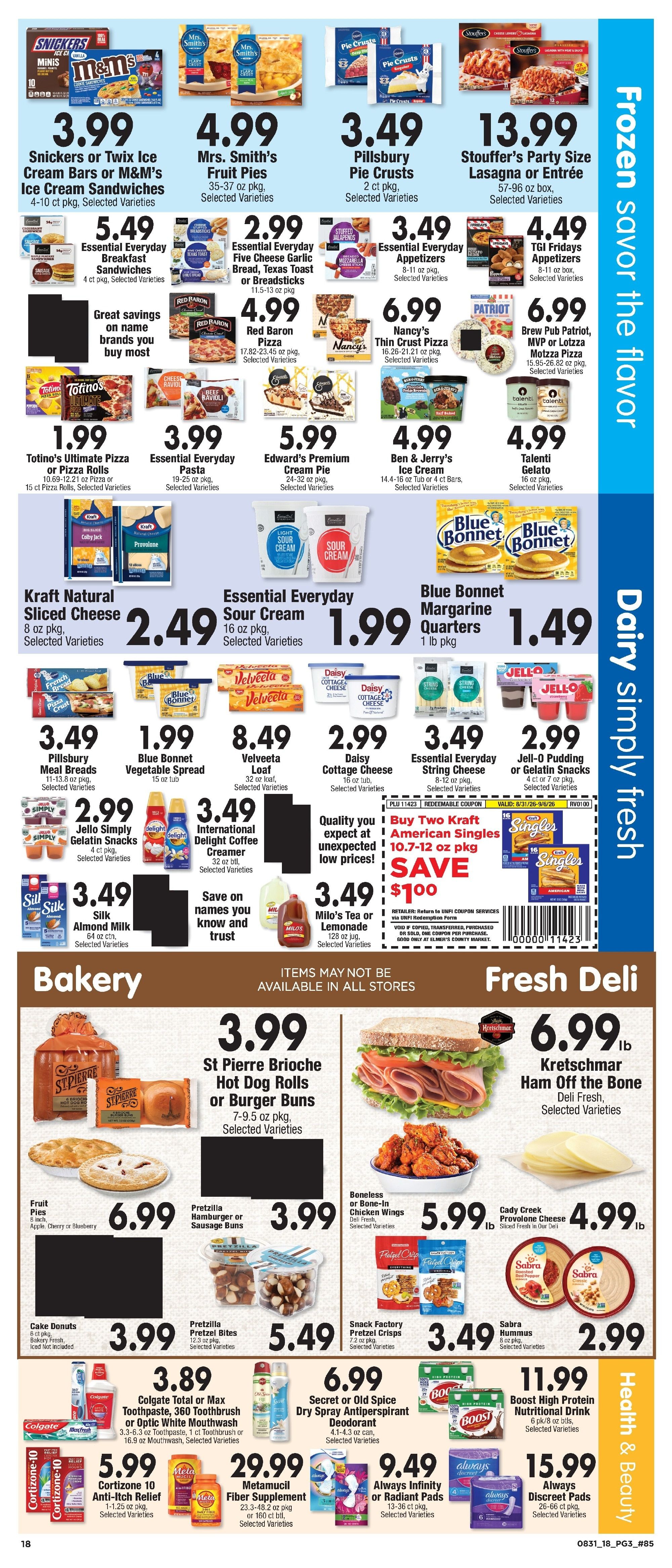 Elmer's County Market (412 N. Lincoln Rd., Escanaba, MI) Weekly Ad September 2 - 8, 2026