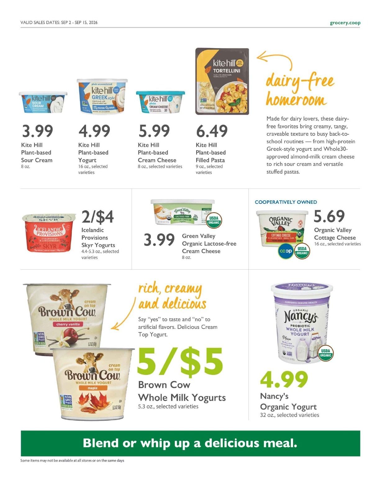 La Montañita Co-op Co+op Deals Weekly Ad September 2 - 15, 2026