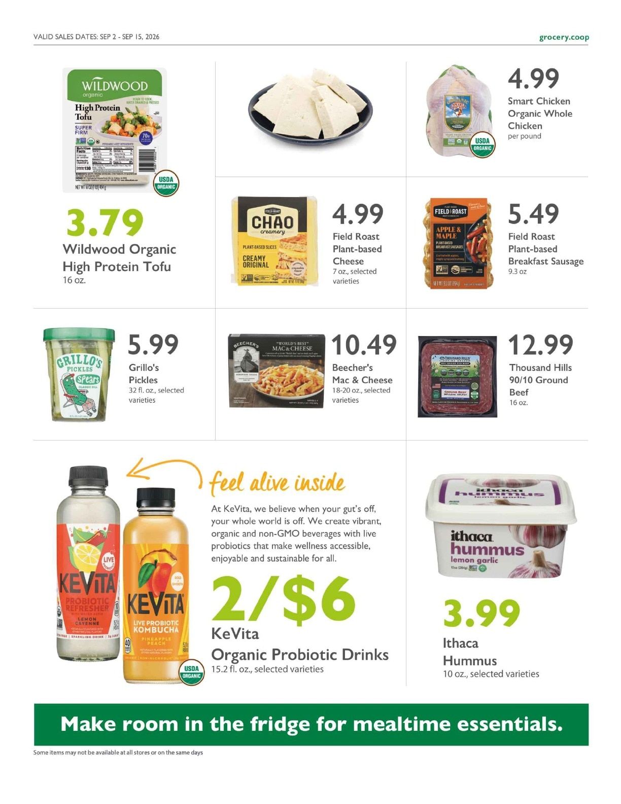 La Montañita Co-op Co+op Deals Weekly Ad September 2 - 15, 2026