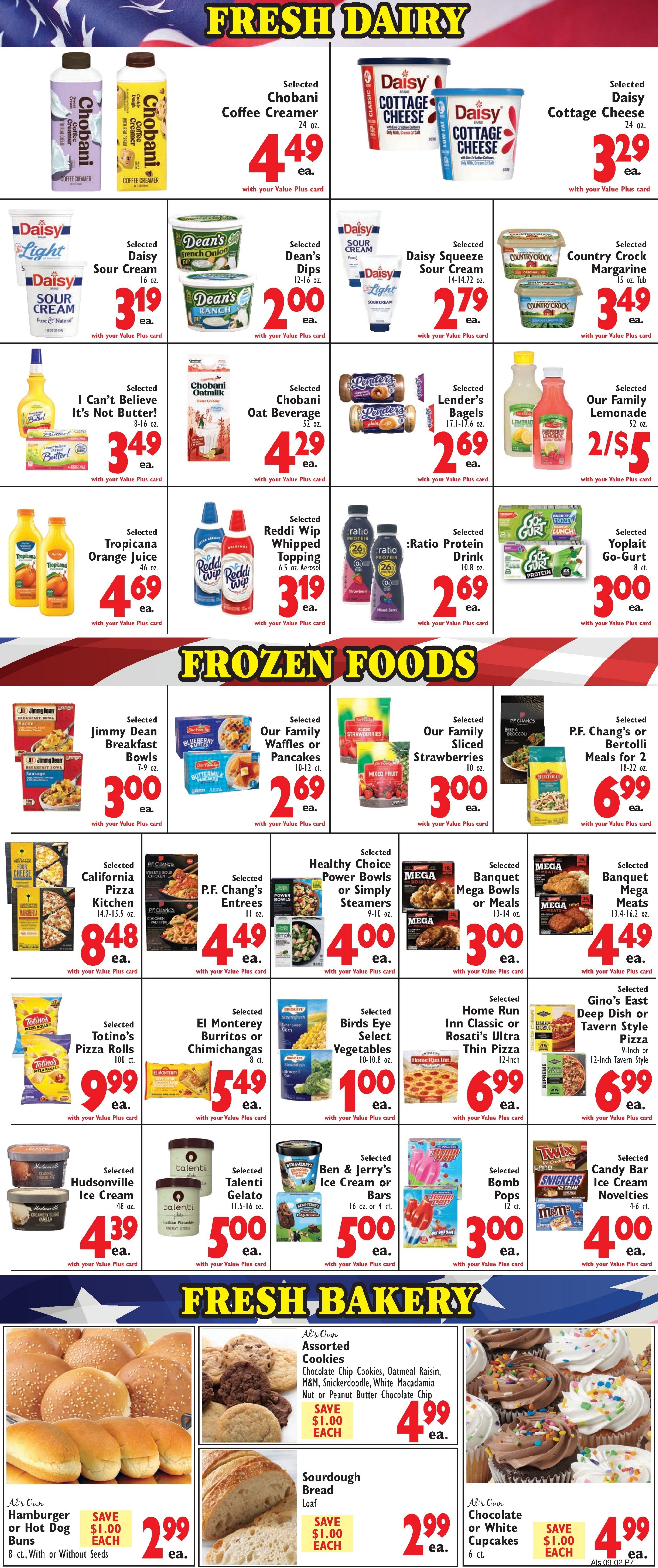 Al's Supermarket (Indiana) Weekly Ad September 2 - 8, 2026