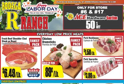R Ranch Markets Weekly Ad September 2 - 8, 2026