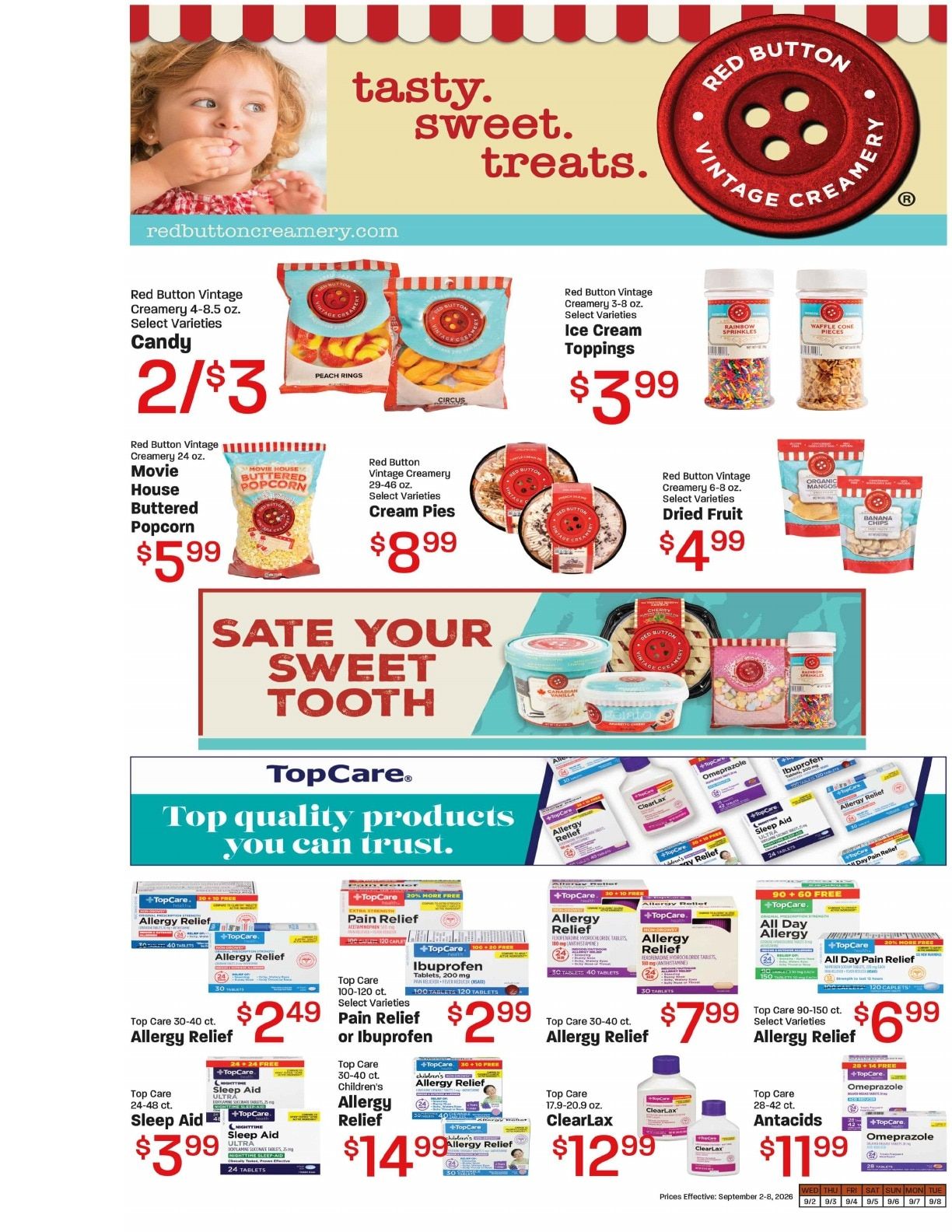 Honey's Marketplace (260 East 300 South, Kanab, UT) Weekly Ad September 2 - 8, 2026