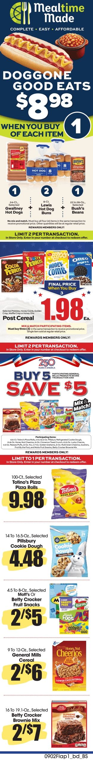 Jones Red & White Weekly Ad September 2 - 8, 2026