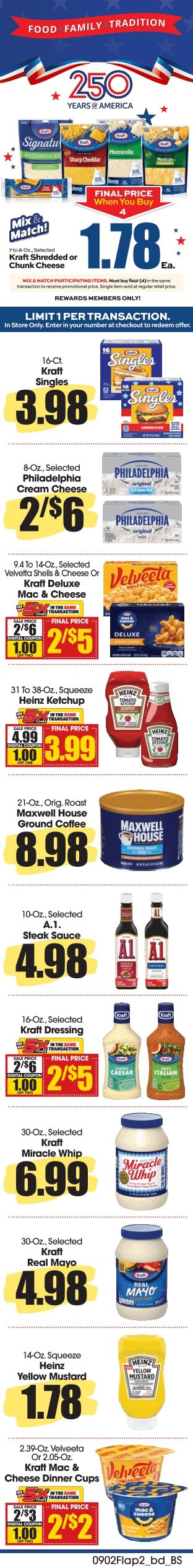 Jones Red & White Weekly Ad September 2 - 8, 2026