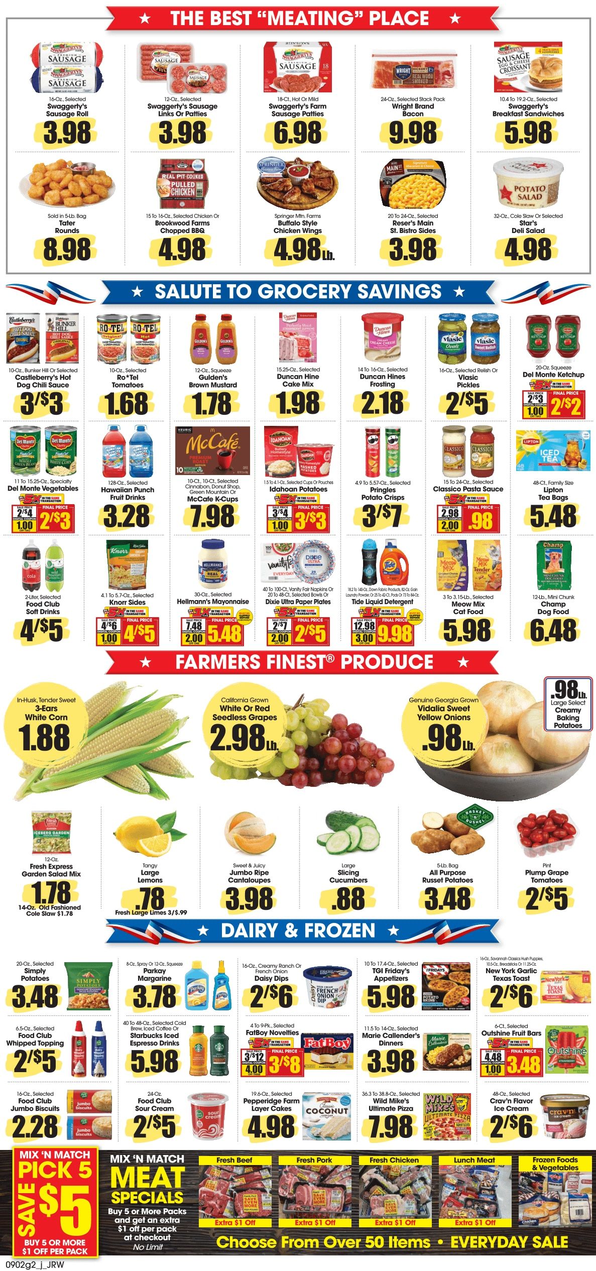 Jones Red & White Weekly Ad September 2 - 8, 2026