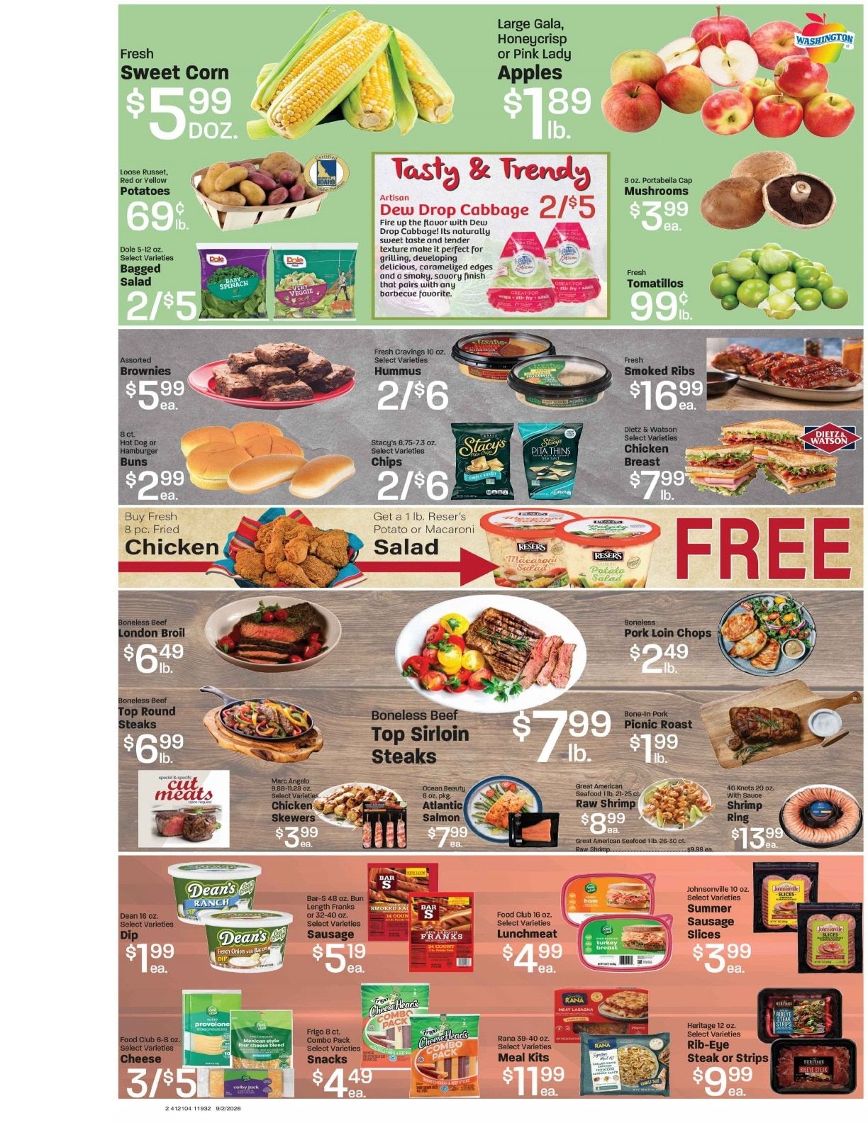 Davis Food & Drug (Roosevelt, UT) Weekly Ad September 2 - 8, 2026