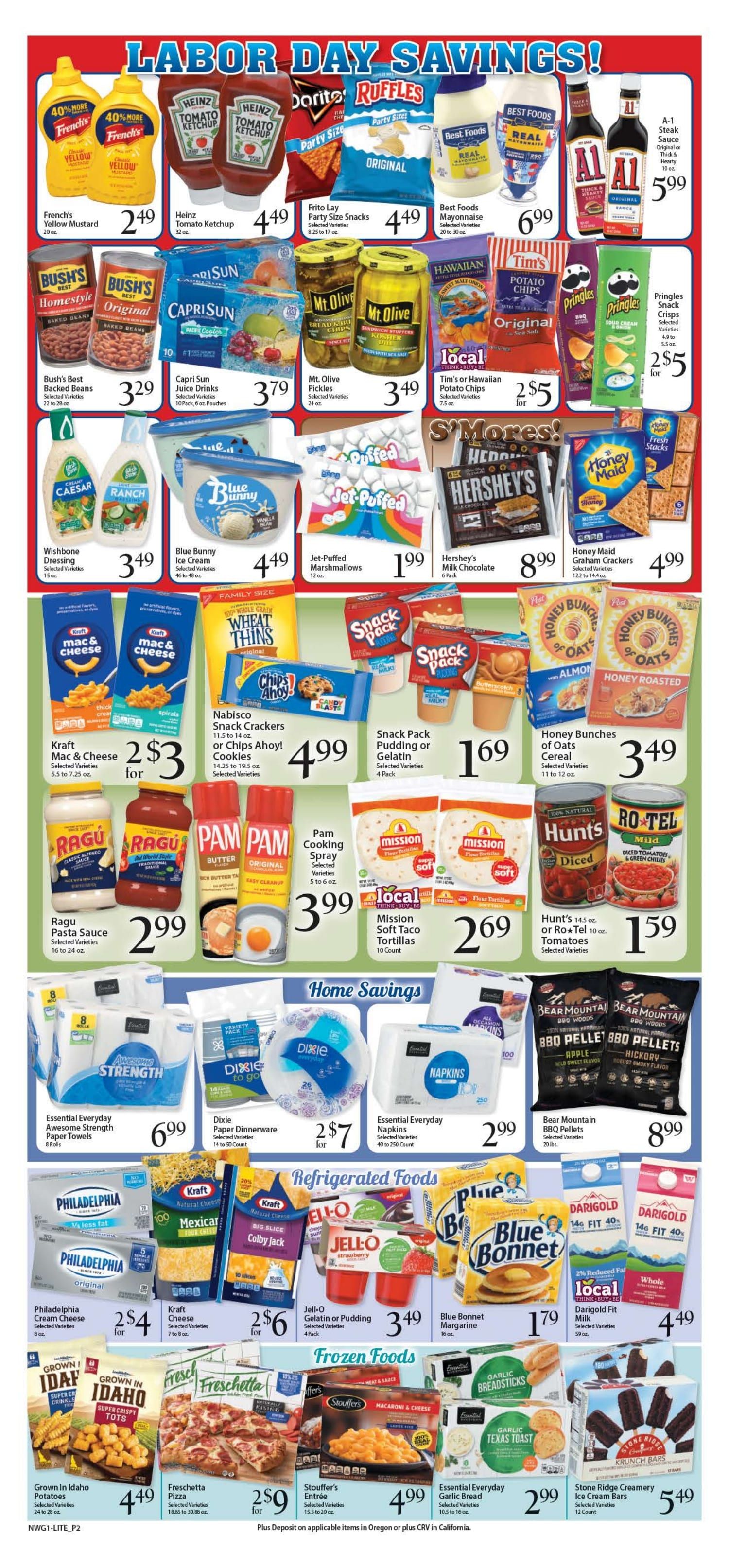 Okie's Select Market Weekly Ad September 2 - 8, 2026