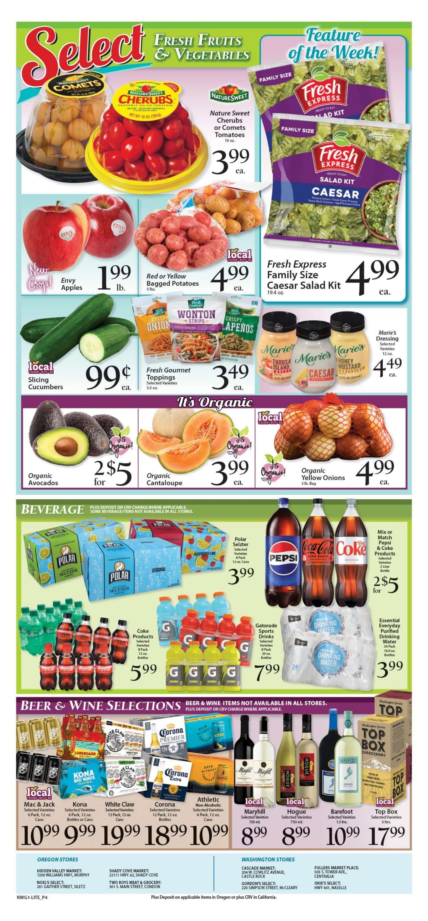 Okie's Select Market Weekly Ad September 2 - 8, 2026