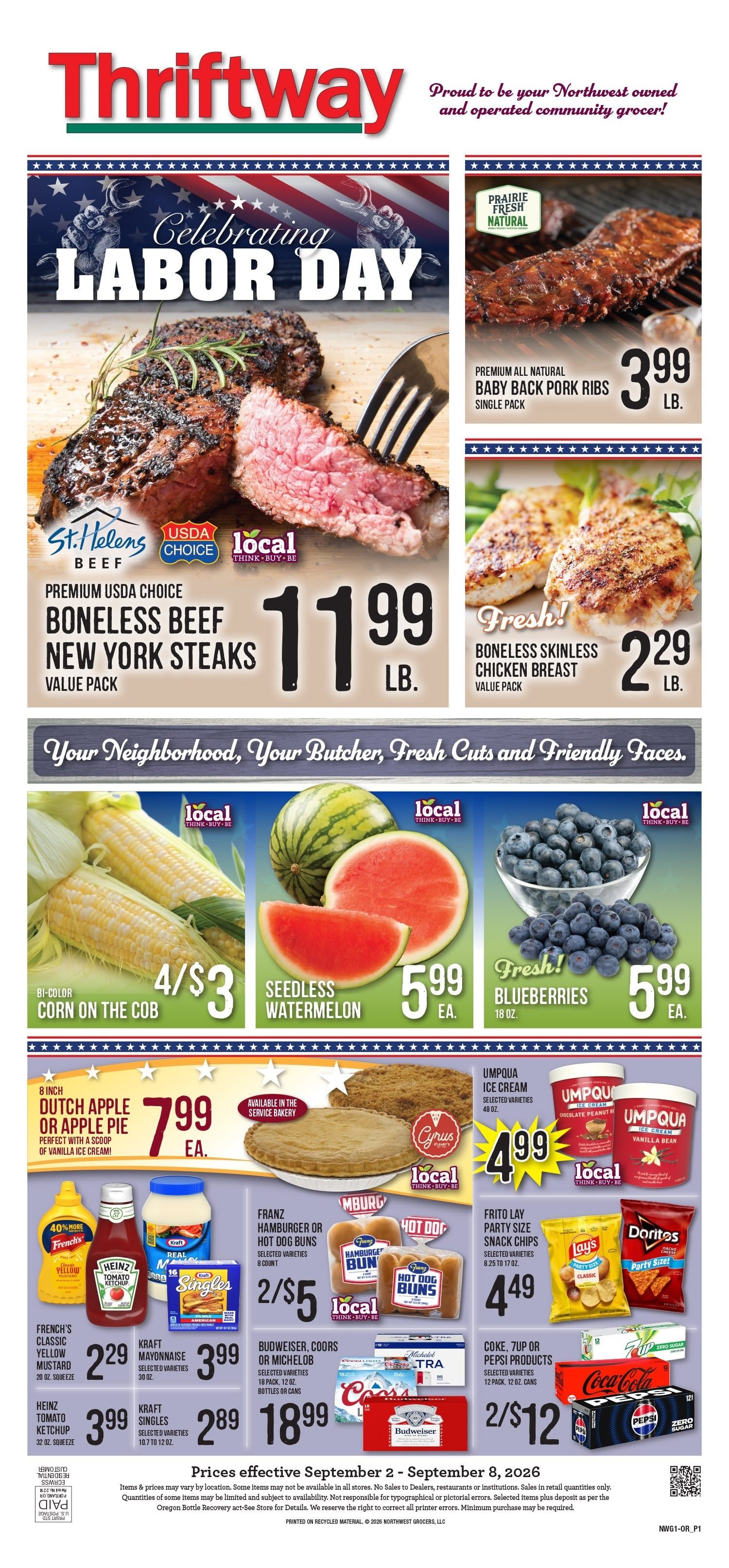 JC Market Toledo Weekly Ad September 2 - 8, 2026