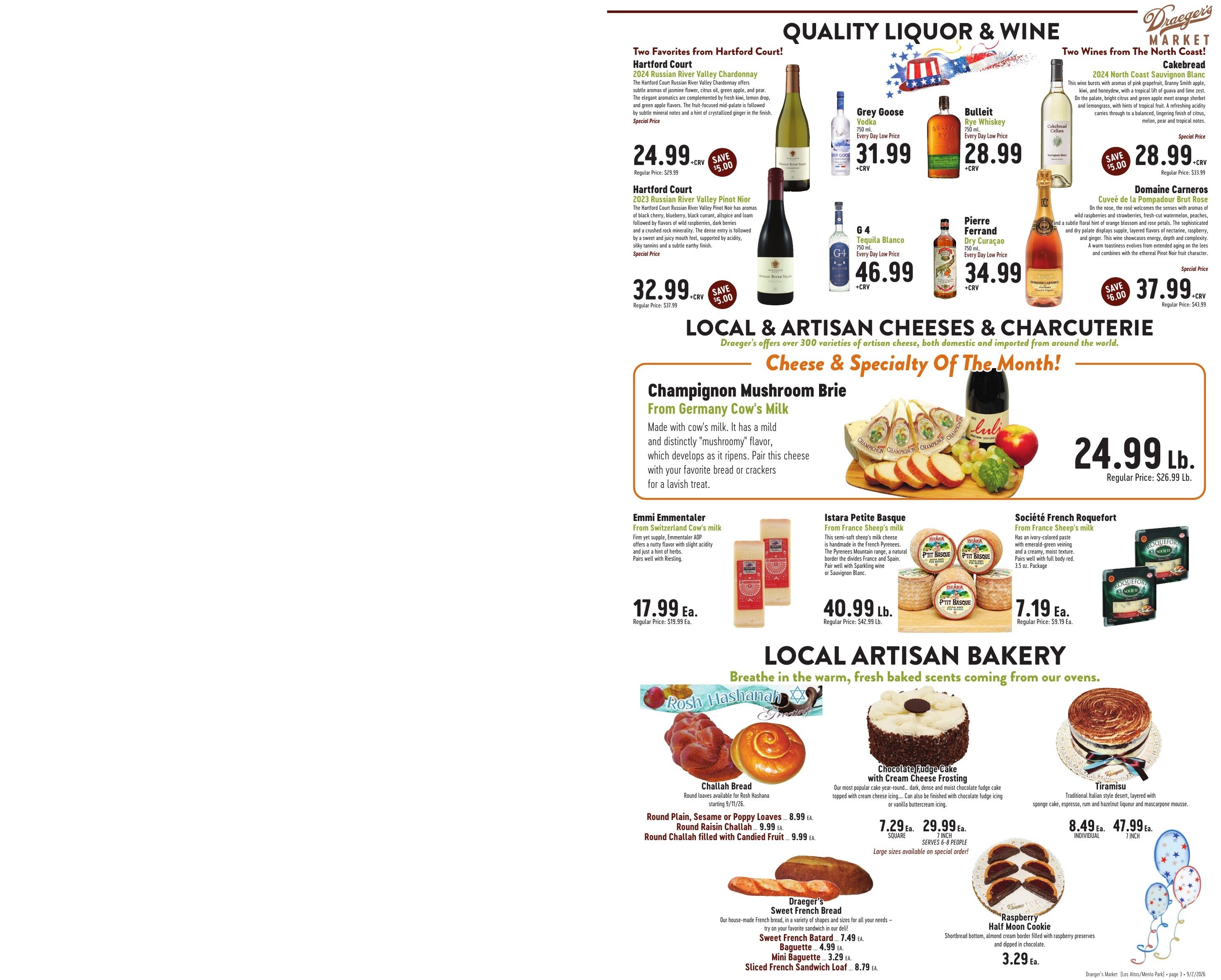 Draeger's Market Weekly Ad September 2 - 15, 2026