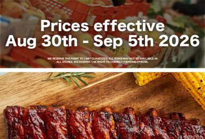 Barnesville Grocery Weekly Ad September 2 - 8, 2026