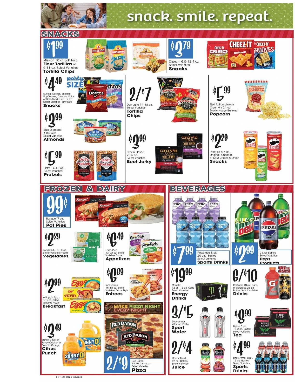 Joe's Food Center Weekly Ad September 2 - 8, 2026