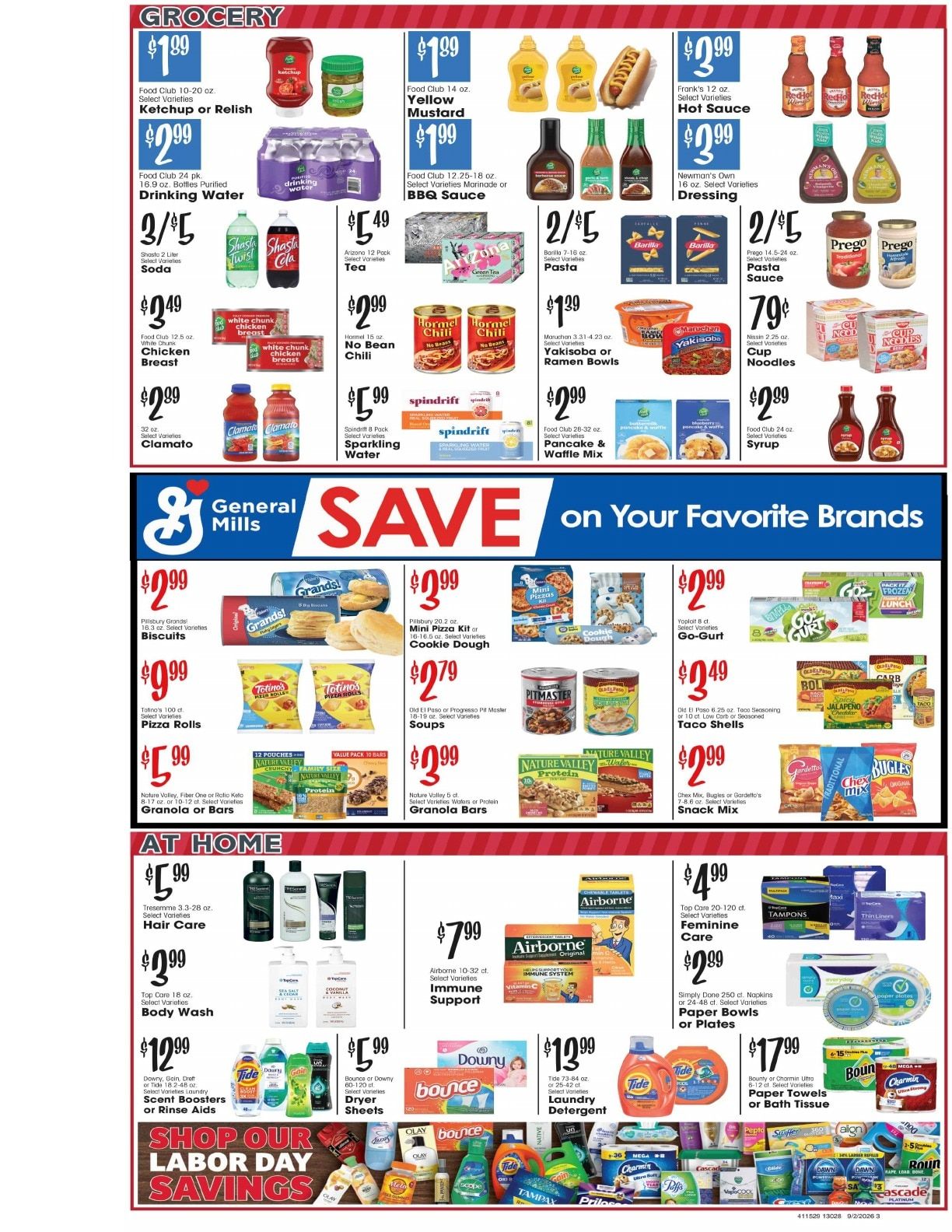 Joe's Food Center Weekly Ad September 2 - 8, 2026