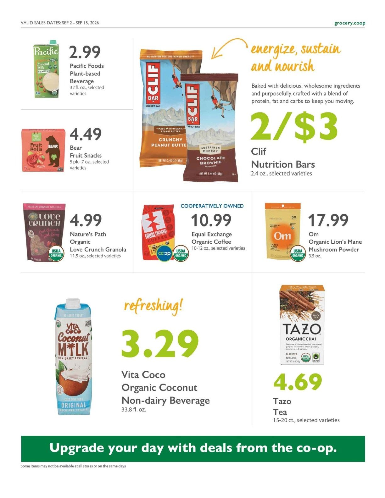 City Center Market Co+op Deals Weekly Ad September 2 - 15, 2026